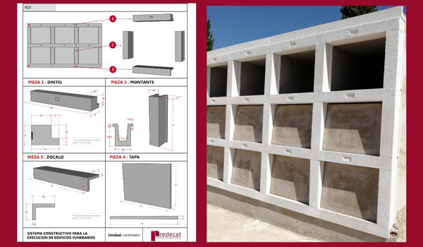 Nichos Piedra Artificial rectos